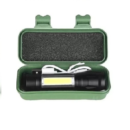 Miniatura 4 de Mini Linterna Metalica Recargable Led